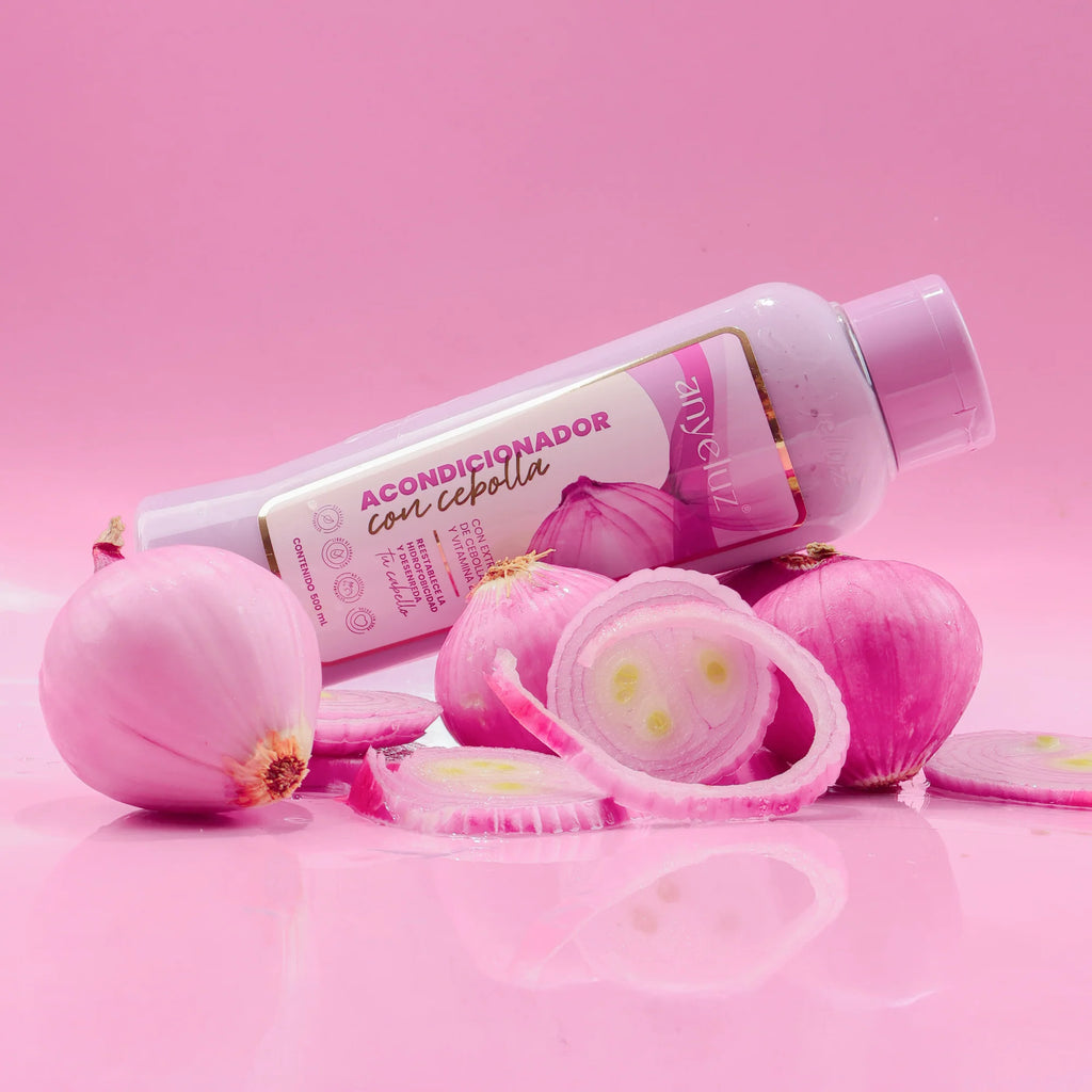 Acondicionador con Cebolla y Vitamina E 500ml – Anyeluz