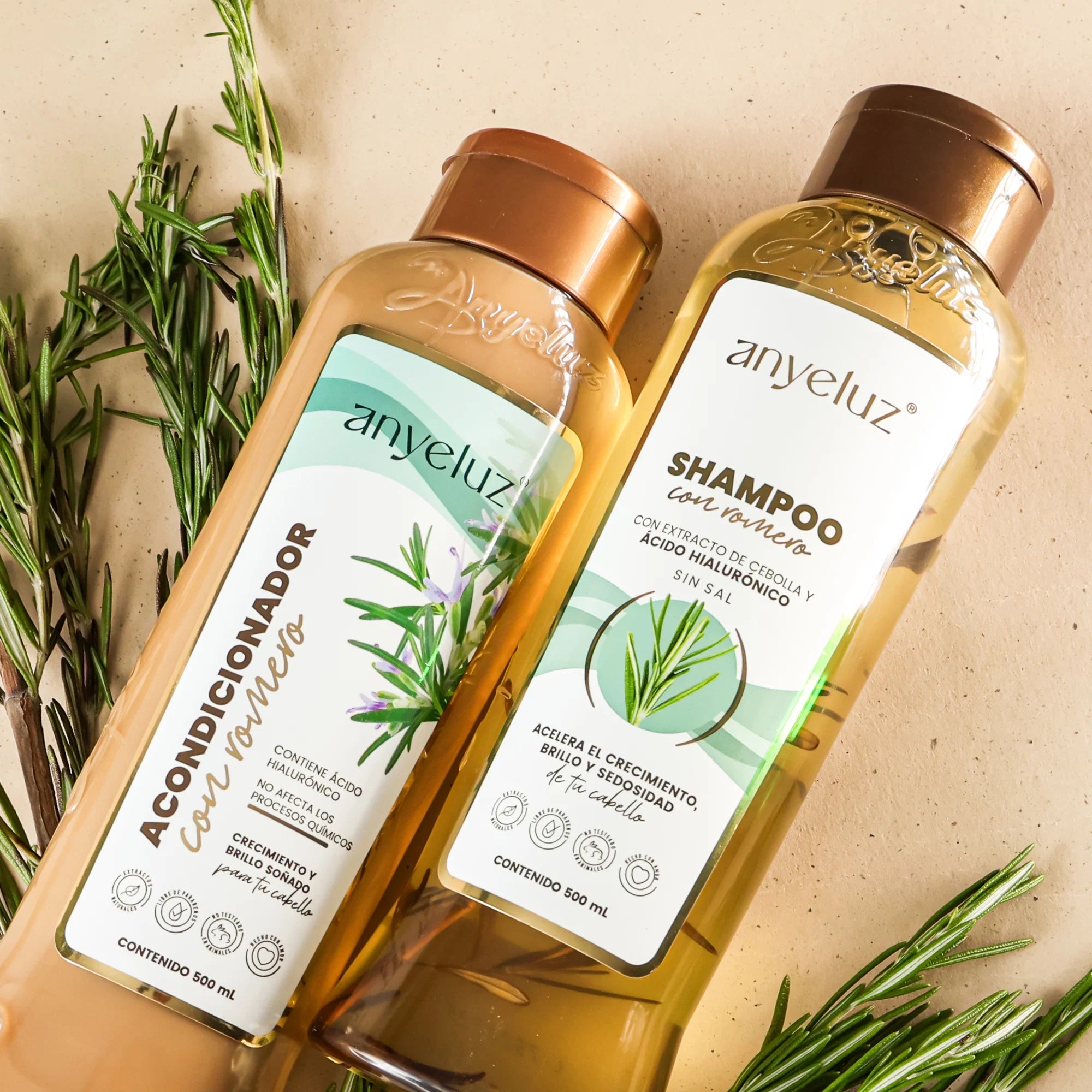Acondicionador Romero 500ml – Anyeluz