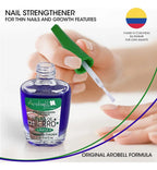 Base Fortalecedora Uñas de Hierro 12 ml – Arobell — envase del producto, vista 3