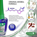 Base Fortalecedora Uñas de Hierro 12 ml – Arobell — envase del producto, vista 2