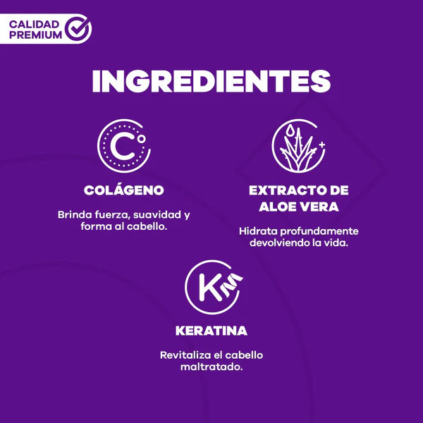 Crema Dual para Peinar de Reparación  440 ml - La Poción
