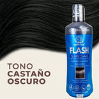 Flash Cubrecanas Castaño Oscuro 240ml – Herbacol