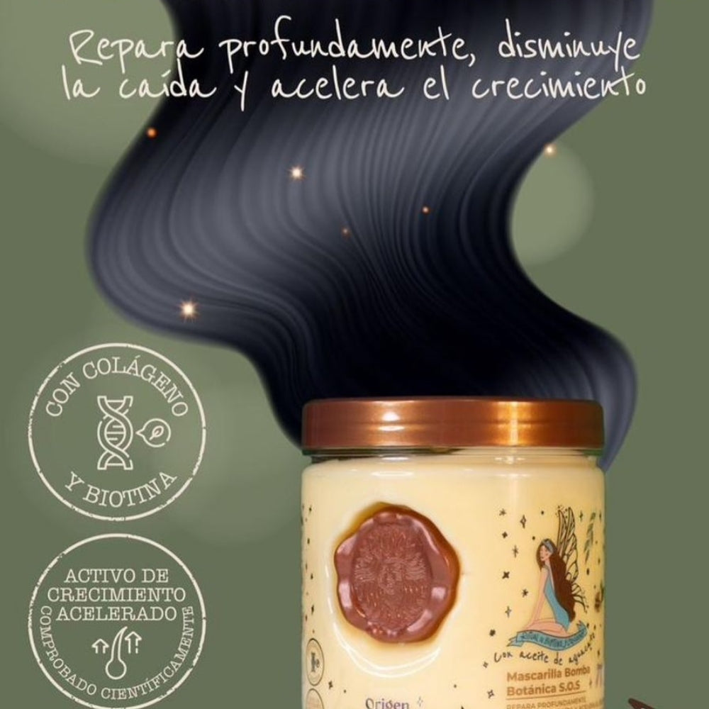 Mascarilla Bomba Capilar Botánica SOS - Origen Botánico