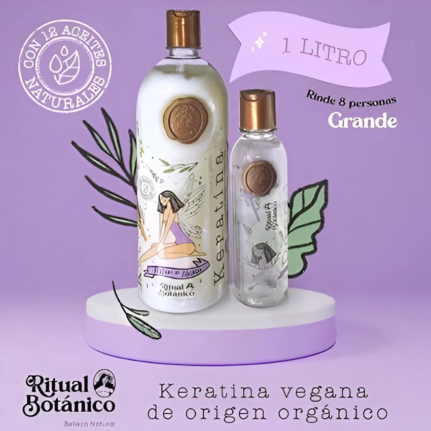 Keratina Orgánica 1 Litro – Origen Botánico
