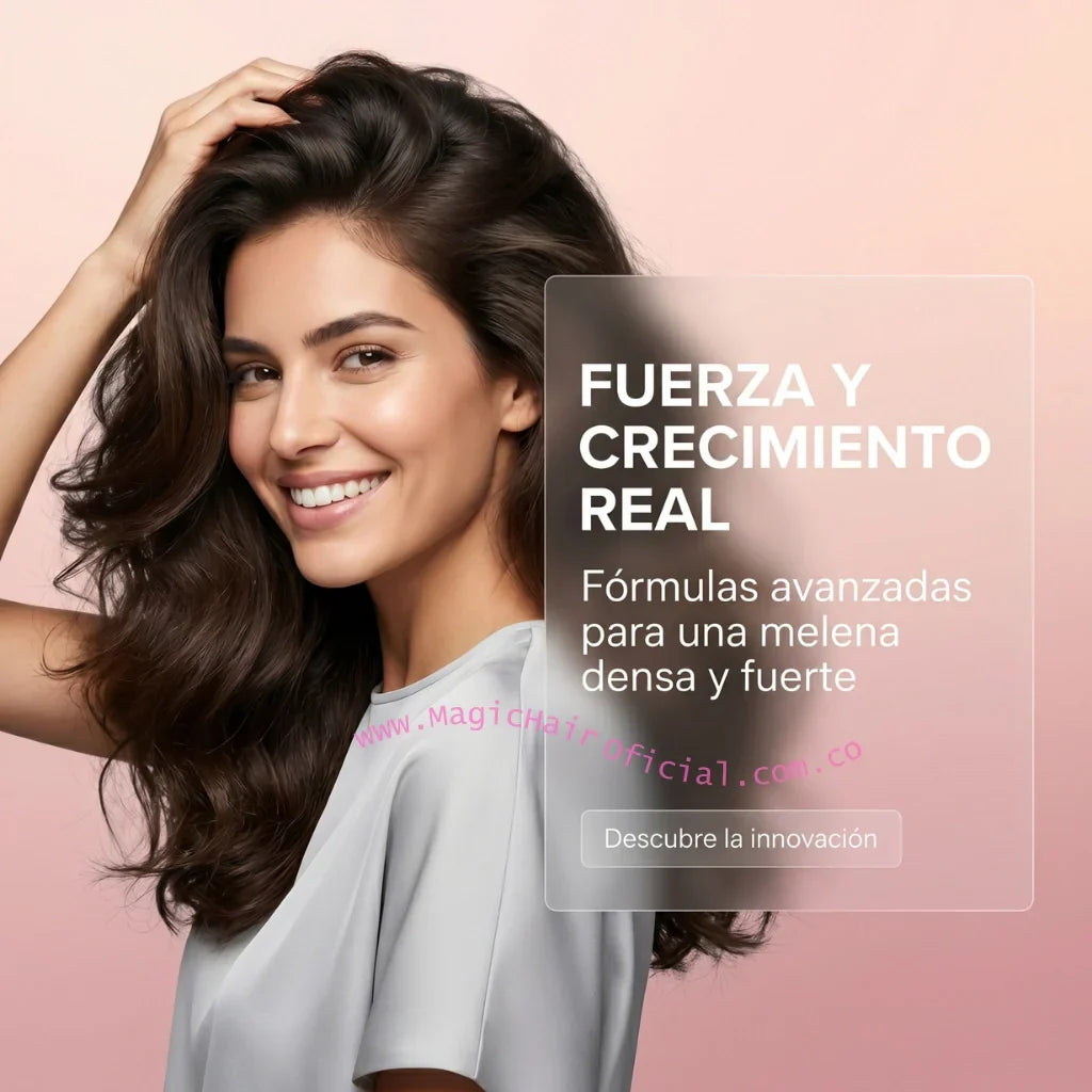 Shampoo PDRN Magic Hair con romero, menta, eucalipto, PDRN de salmón y caléndula