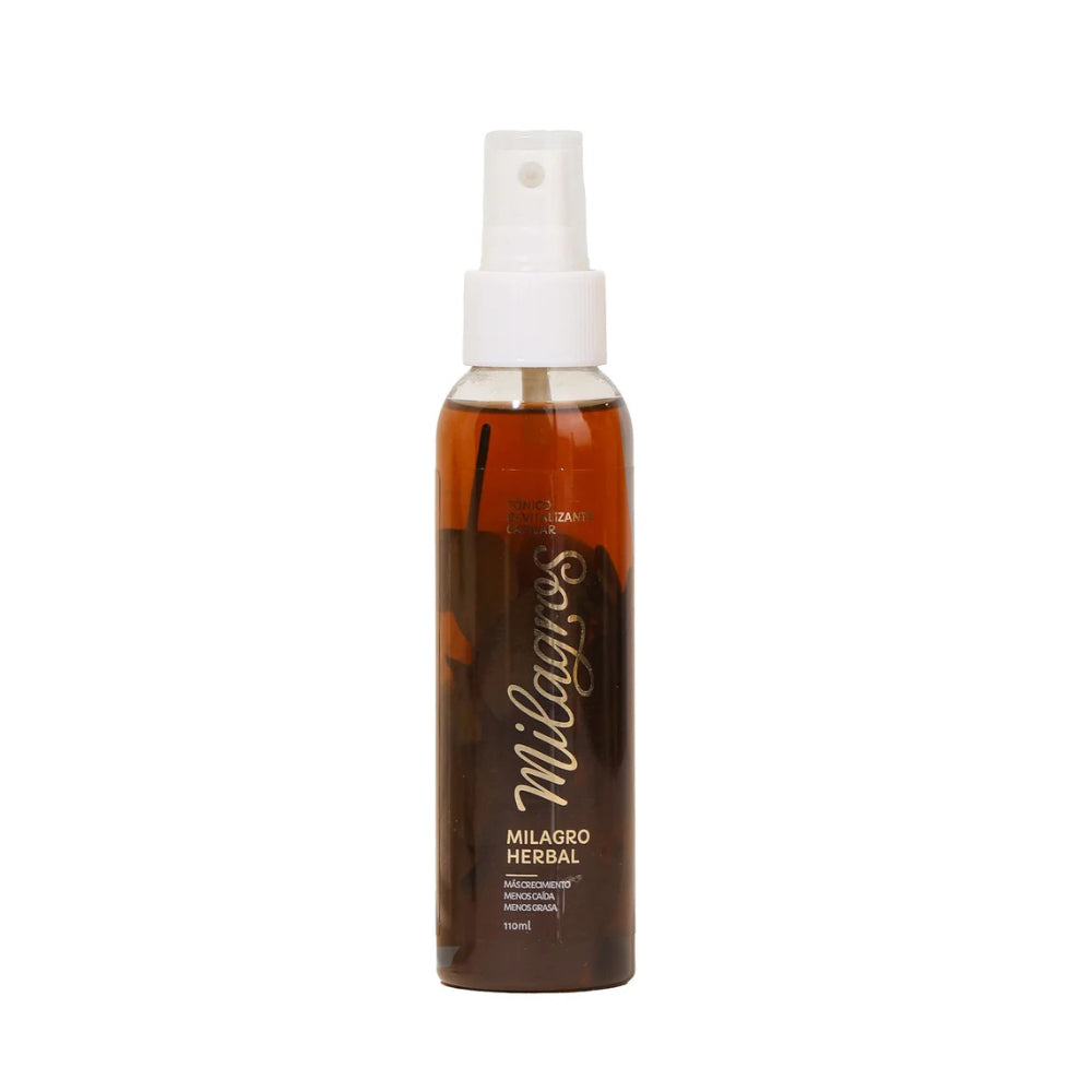 Tónico Revitalizante Capilar Milagro Herbal 110 ml - MILAGROS