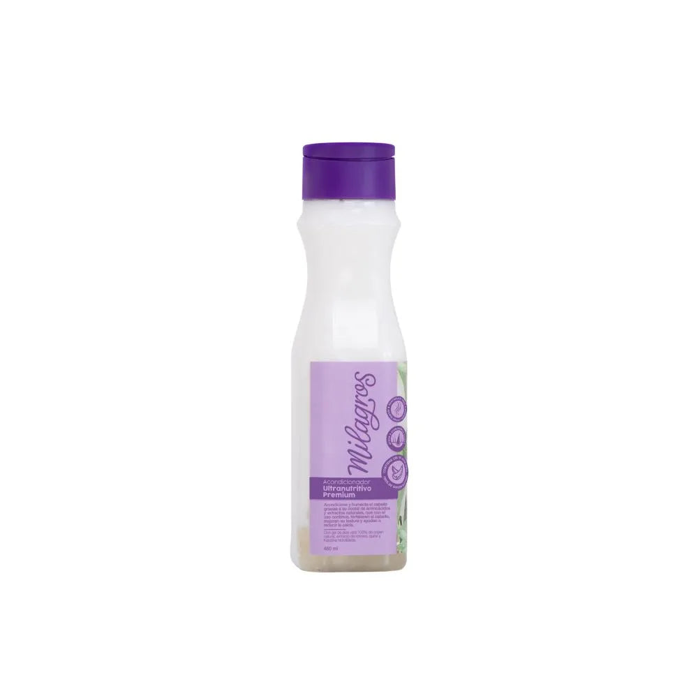 Acondicionador Ultra Nutritivo Premium 450ml - MILAGROS