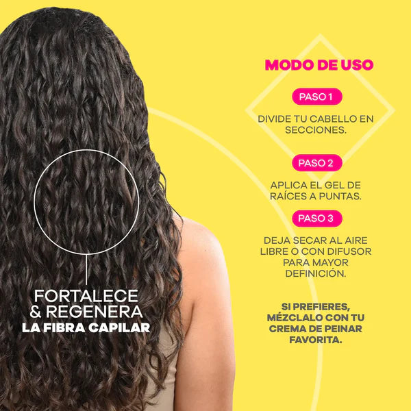 Gel Definidor de Rizos 500 ml – La Poción