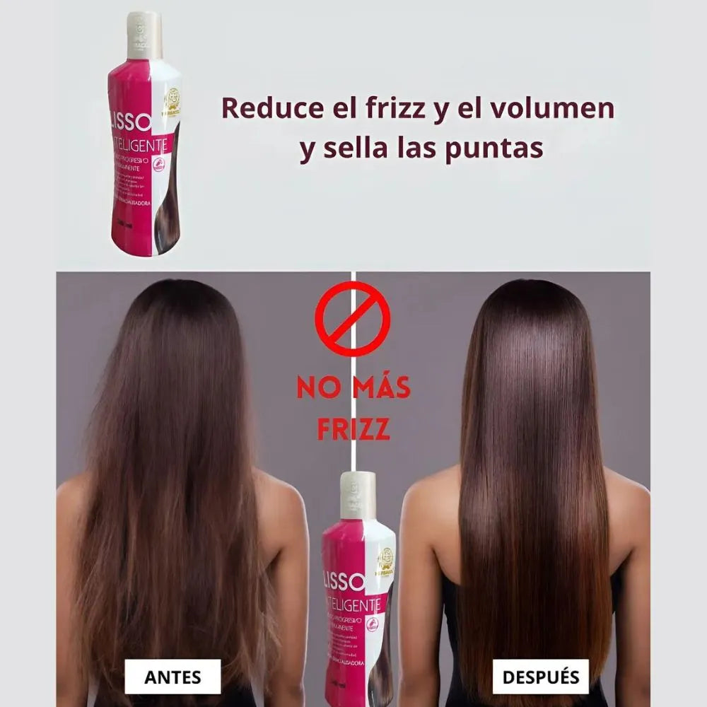 Tratamiento Lisso Inteligente 240 ml – Keratina Termoalisadora Herbacol