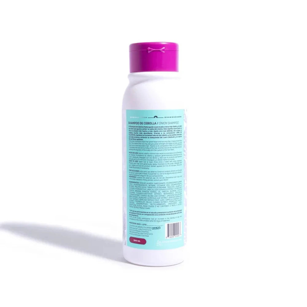 Shampoo de Cebolla 500 ml - Kaba