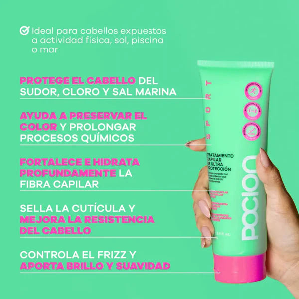 Sport Ultra-Protective Hair Treatment 250 ml – La Poción