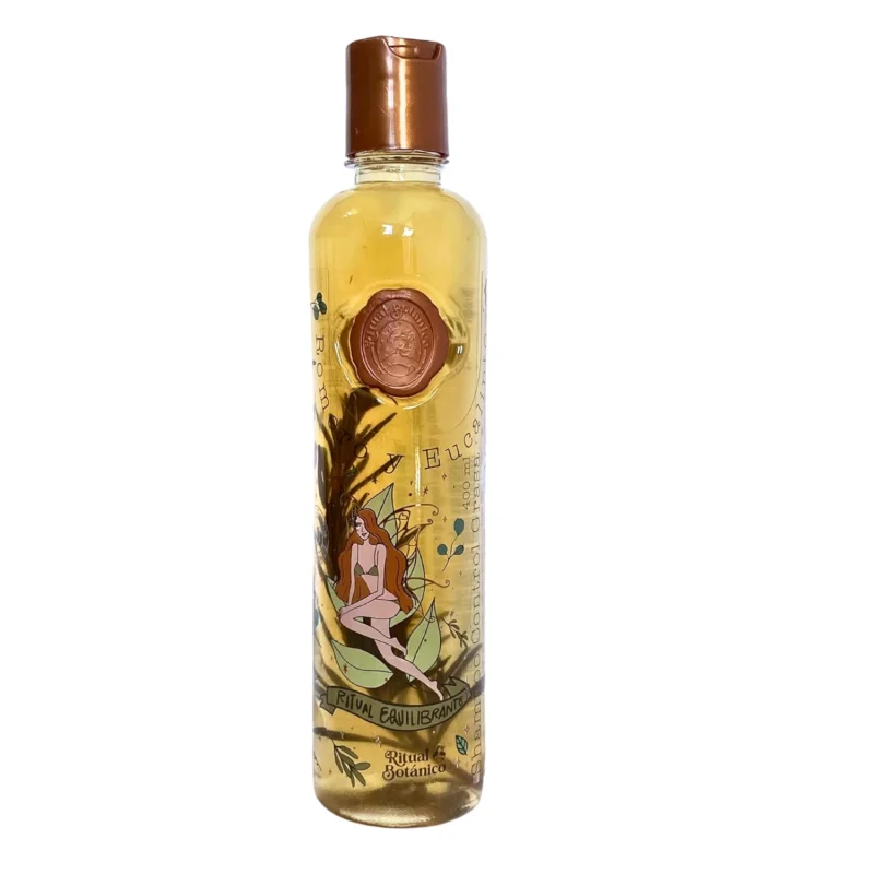 Descubre el Shampoo Romero y Eucalipto de Ritual Botánico. Controla la grasa, fortalece y estimula el crecimiento del cabello con una fórmula vegana.