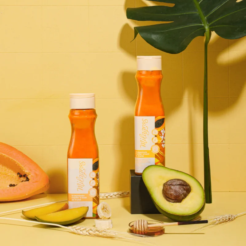 Tratamiento Capilar de Frutas 500ml Milagros - Imagen 5