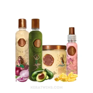 Cuida tu cabello con nuestro Kit Capilar x4: Mascarilla SOS, Acondicionador de Aguacate,Termoprotector y Shampoo personalizado según tu tipo de cabello. ¡Incluye envío gratis!