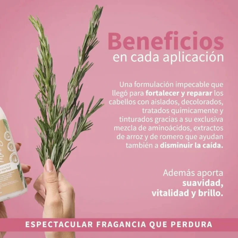 Acondicionador Milagro Herbal 450 ml – MILAGROS 🌿 - Imagen 3