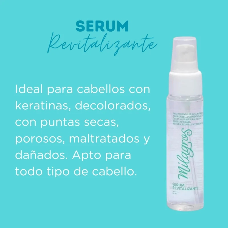 Serum Revitalizante 55 ml MILAGROS - Imagen 3