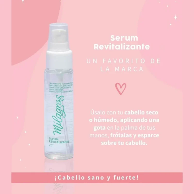 Serum Revitalizante 55 ml MILAGROS - Imagen 5