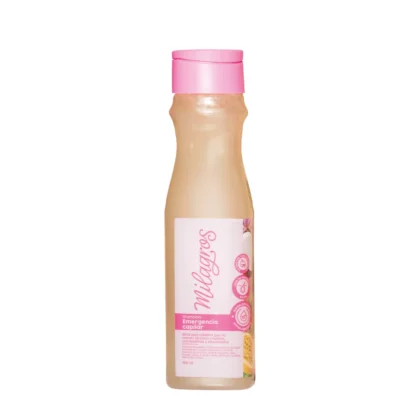 Shampoo de 500 ml en envase plástico con tapa dosificadora. Tiene una textura cremosa y aroma herbal suave. Está diseñado para fortalecer el cabello, frenar su caída y estimular su crecimiento. Su fórmula natural con biotina, keratina y extractos botánicos hidrata el cuero cabelludo, da volumen y mejora la salud capilar. Apto para todo tipo de cabello, incluso si ha sido teñido, planchado o decolorado. Se aplica sobre el cabello húmedo, se deja actuar de 5 a 10 minutos y se enjuaga. Producto sin sal ni parabenos.
