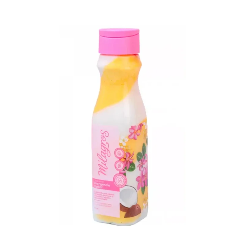 Botella de 500 ml con tratamiento capilar vegano para cabello dañado, formulado con extractos naturales. Ideal para fortalecer, hidratar y reducir la caída del cabello. Diseño ergonómico fácil de manipular.