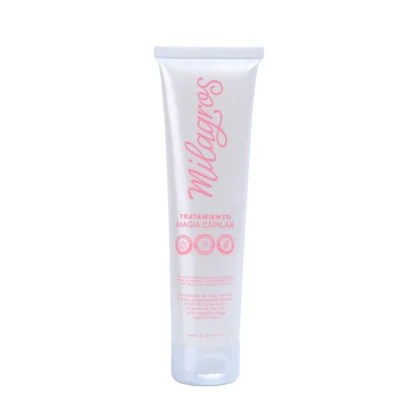 Envase de 120 ml del tratamiento capilar sin enjuague con ácido hialurónico, diseñado para suavizar y reparar el cabello con frizz, seco o maltratado