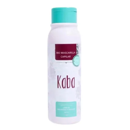 Mascarilla capilar natural Kaba con frutas para fortalecer el cabello y estimular su crecimiento