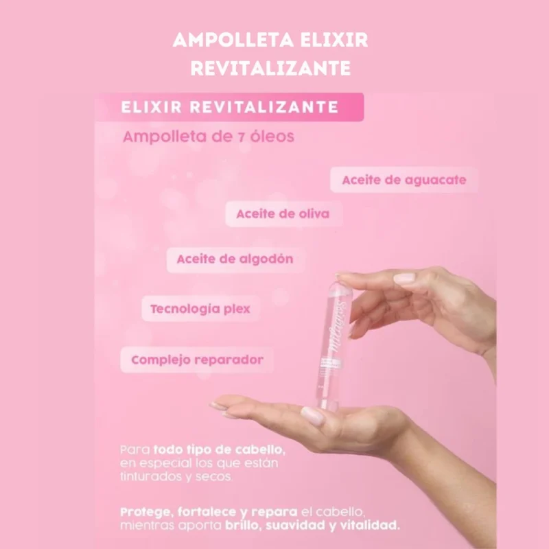 Tratamiento Elixir Revitalizante 30ml MILAGROS - Imagen 4