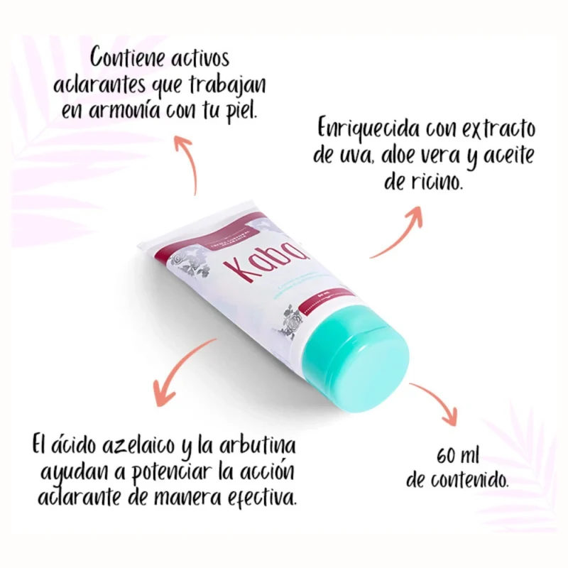 ✨ Crema Corporal Aclarante 60 ml KABA - Imagen 3