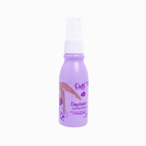 Depilador Instantáneo en Spray OMG 60ml para depilación rápida y sin dolor