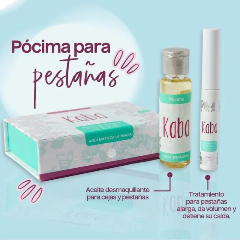 Pócima de Pestañas 60ml KABA - Imagen 2