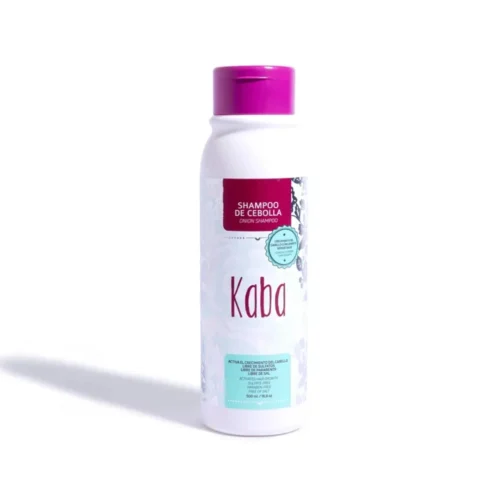 Shampoo de cebolla Kaba 500ml para crecimiento capilar y caída del cabello
