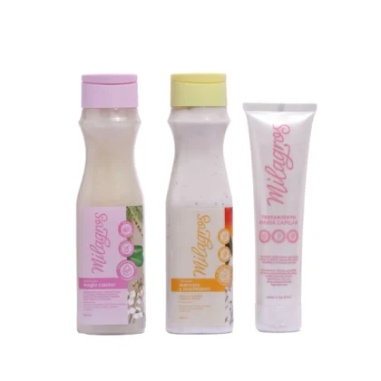 Kit Rizos Definidos Milagros 3 Pack cuidado cabello rizado