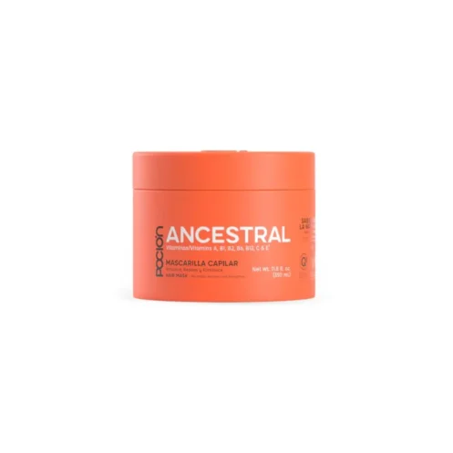 Mascarilla Ancestral de Reparación 350ml La Poción, repara e hidrata cabellos procesados con keratina, aloe vera y karité