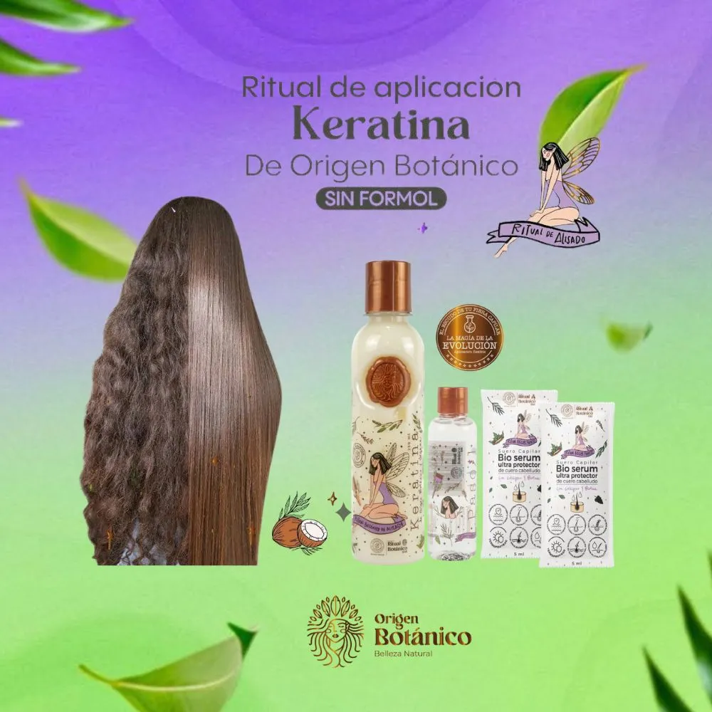 Aprende el Modo de Aplicación Para la Keratina Ritual Botanico