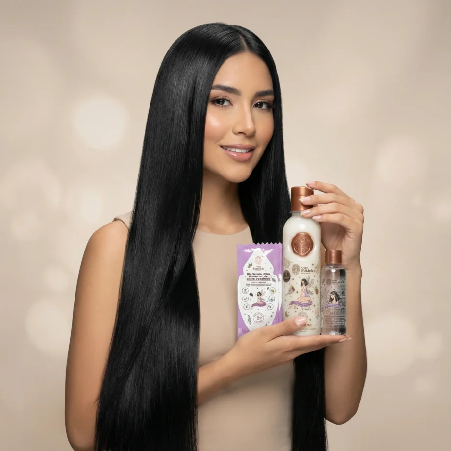 keratina orgánica Ritual Botánico 250ml.aplicacion